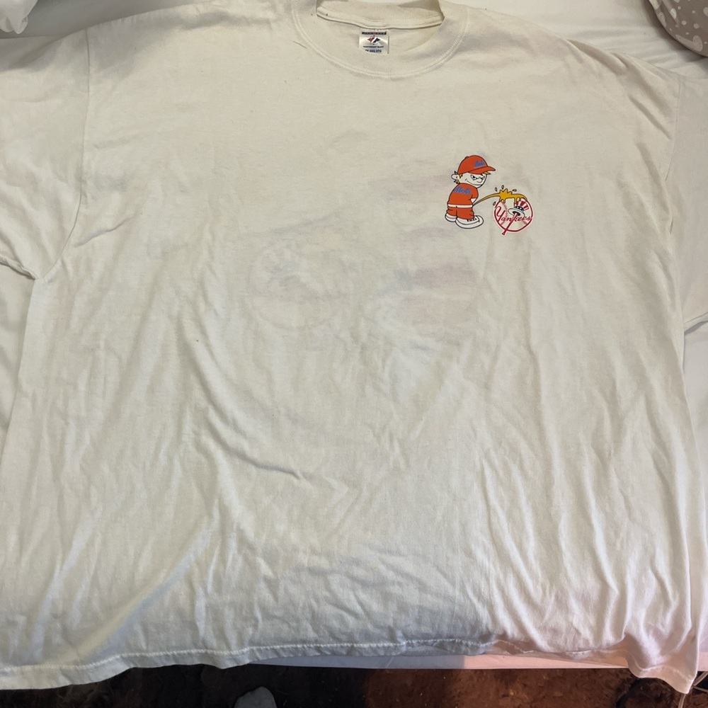 White Graphic Men's Shirt